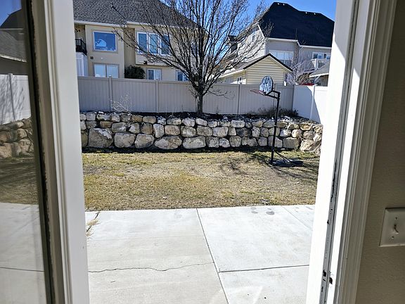 backyard from back door