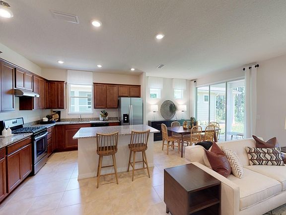 Prosperity Kitchen with Island and Generous Counter Space