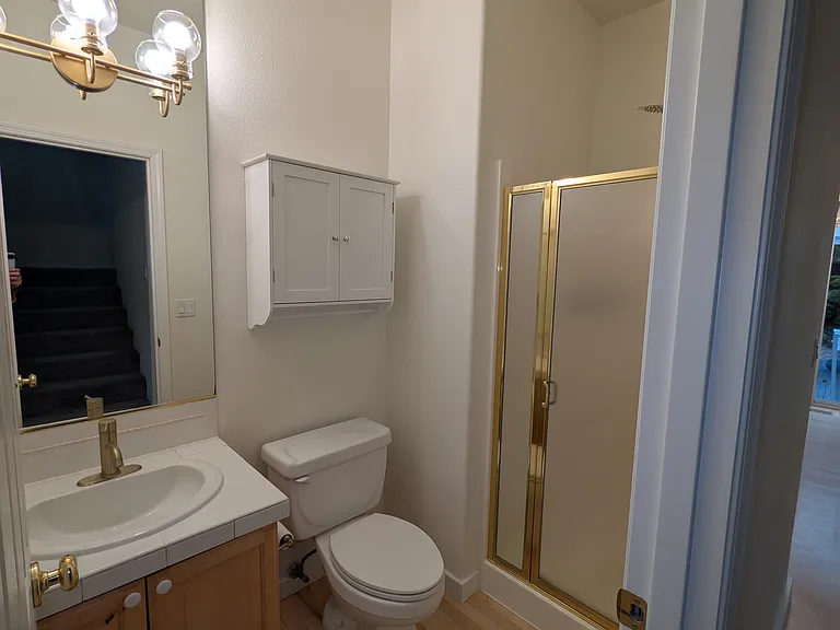 Downstairs Full bath