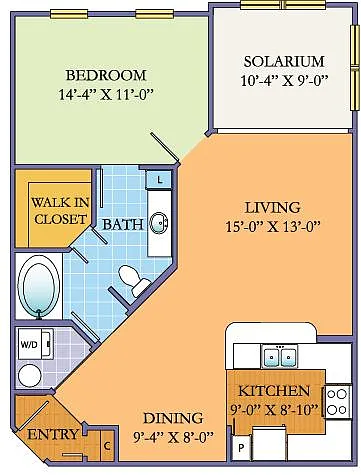 Floor plan Eden