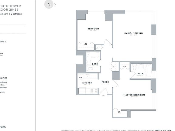 2nd image of 1 Columbus Pl APT S36f