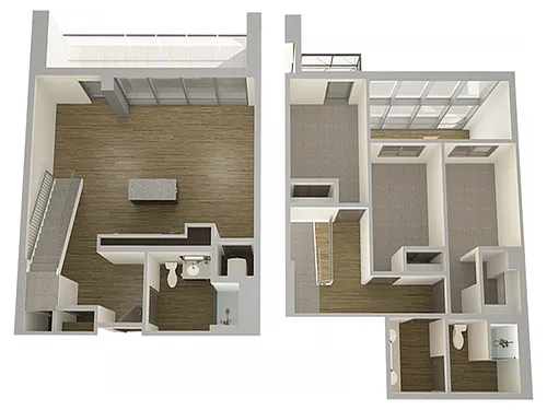 Floor plan 3x2TH