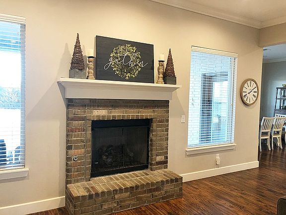 Fireplace in living room