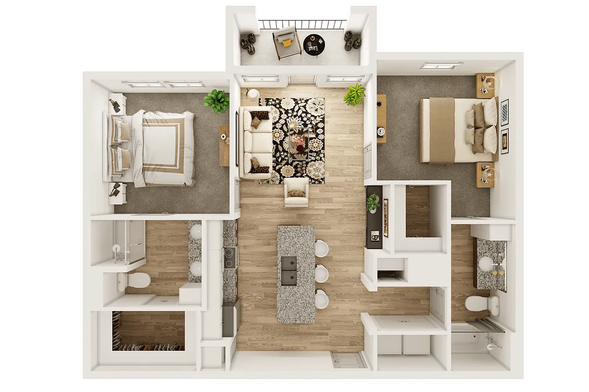 Floor plan B1