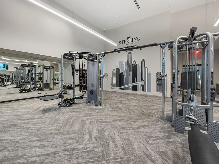 You'll find all the cardio and strength training equipment you need here.