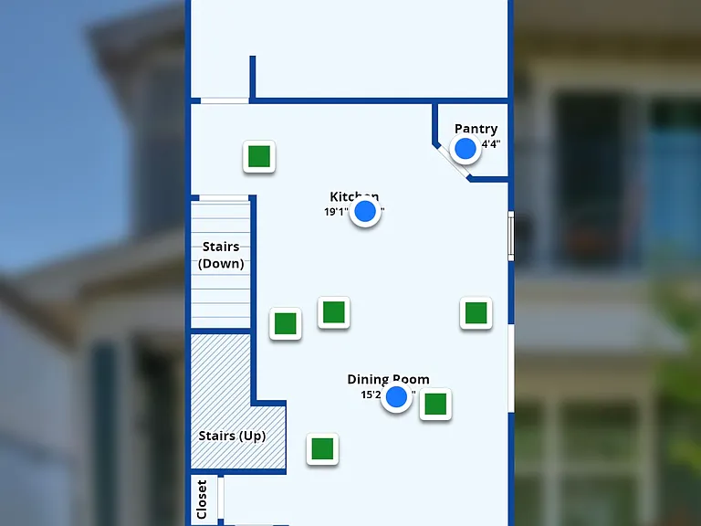Main (common space) floorplan.
