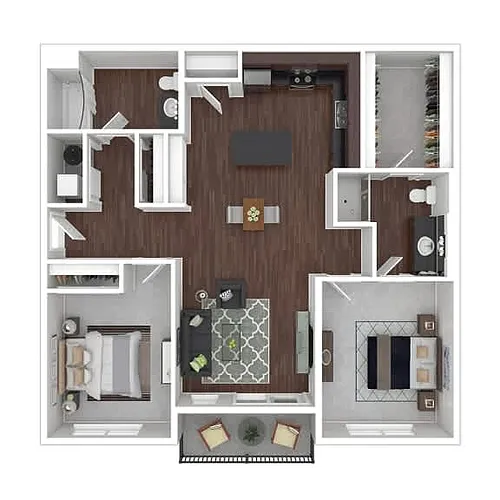 Floor plan Steamboat
