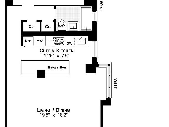 2nd image of 208 E Broadway APT J802