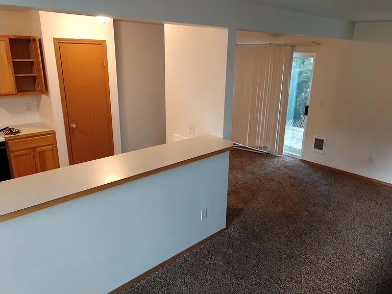 The pantry in the kitchen is a nice plus. Carpets are now gone and replaced with lovely hard surface flooring.