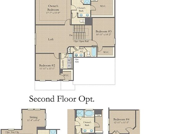 Second Floor/ Second Floor Option
