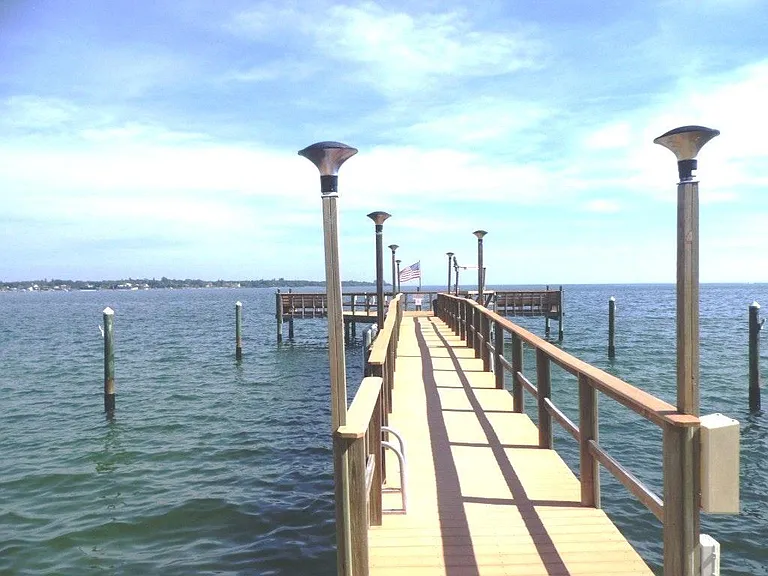 Community fishing dock