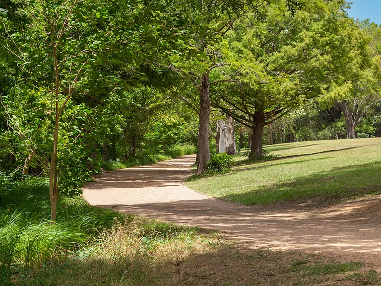 Explore the trails of Cesar Chavez Park.