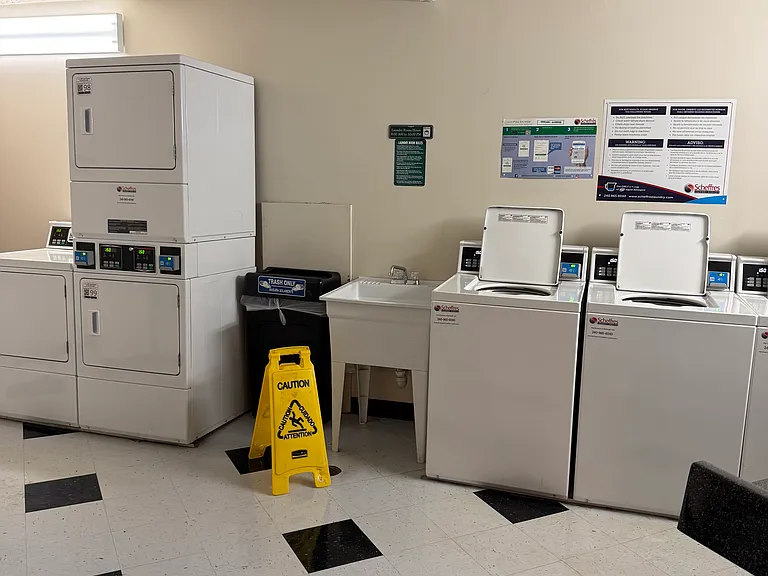 Laundry room (one of each floor)