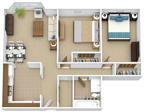 Floor plan Banning