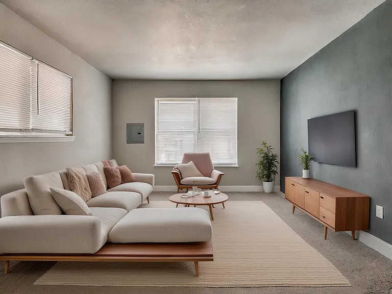 Virtually Styled Living Room