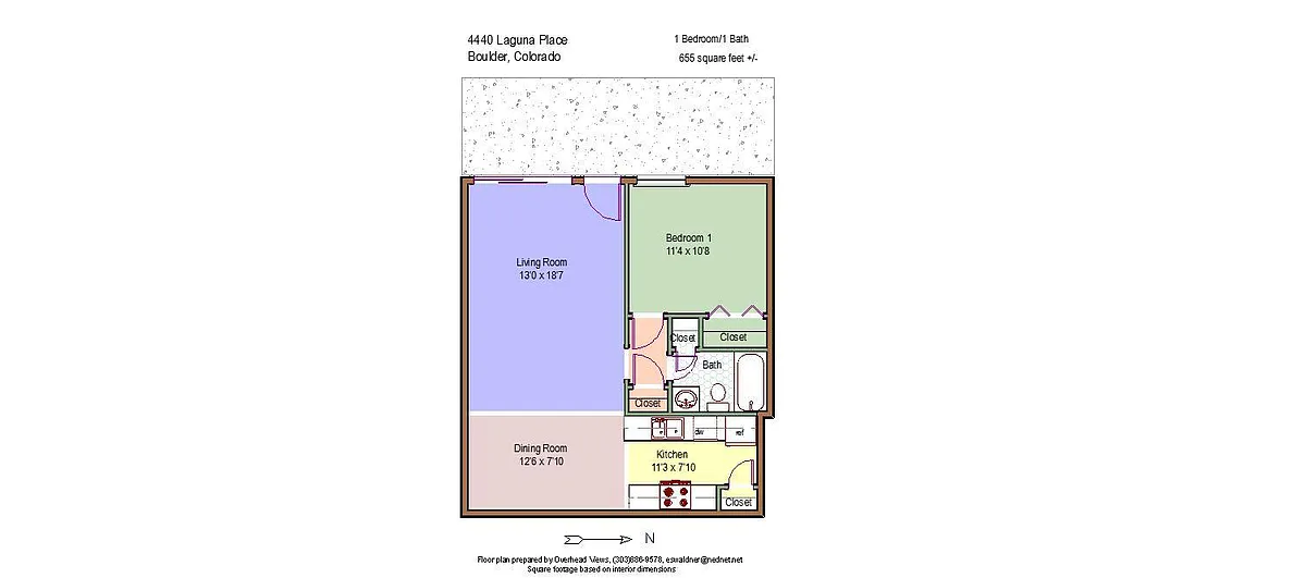 Floor plan 1 Bedroom