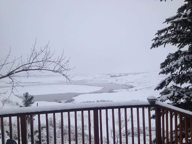 View from deck