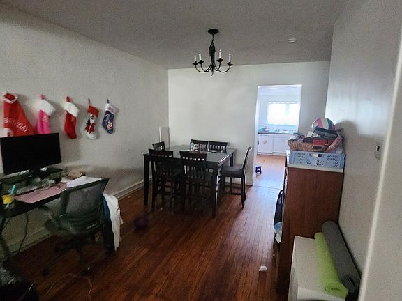 back of living room