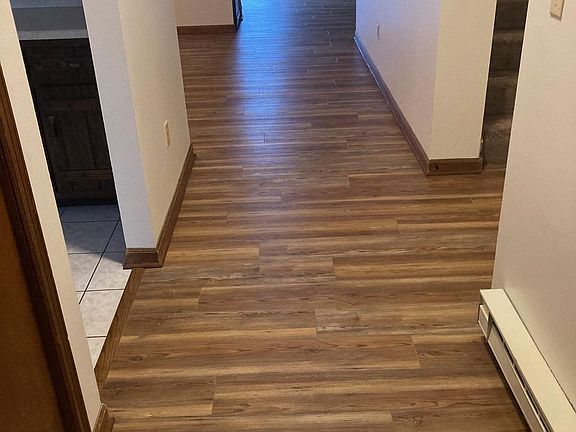 Main level entry for 1st floor. New flooring.