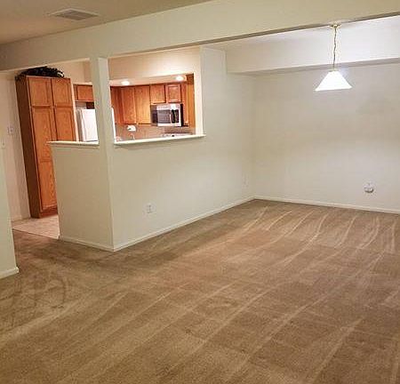 Large living room and dining room