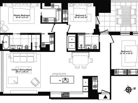 2nd image of 404 Park Ave S APT 3D