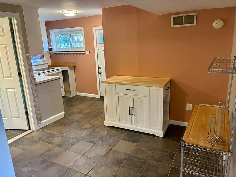 Lower level dining area