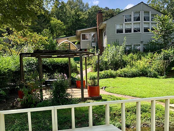 Backyard from lake dock