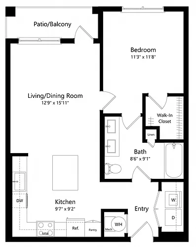 Floor plan A2