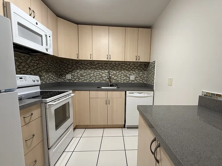 Kitchen dishwasher, stove & Microwave