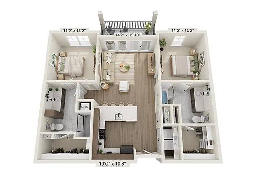 Floor plan B1