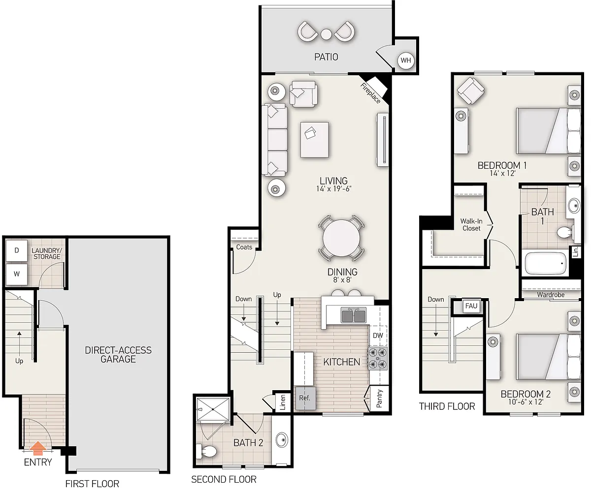 Floor plan Plan H