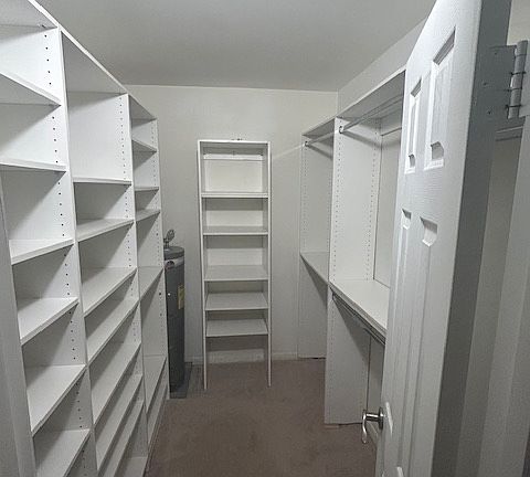Master closet