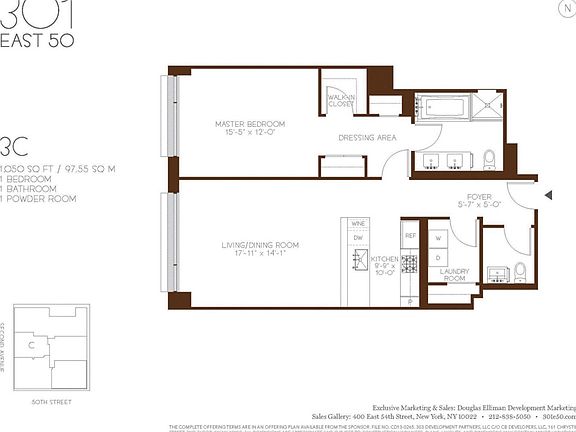 2nd image of 301 E 50th St APT 3C