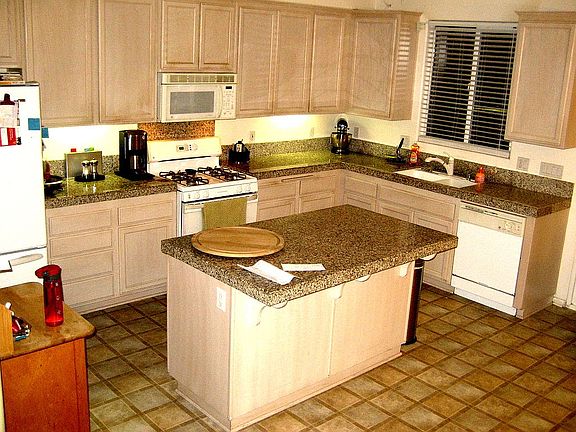 large kitchen with island