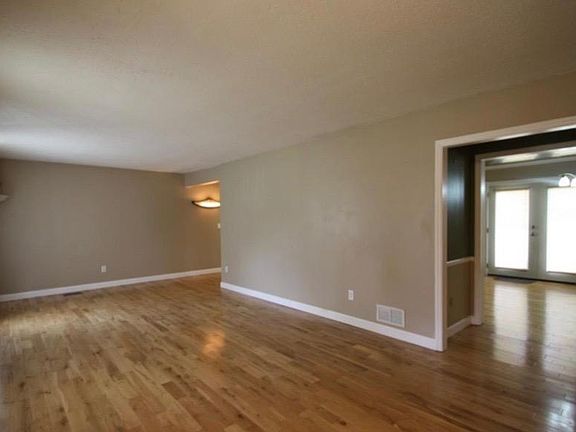 Living room from front door