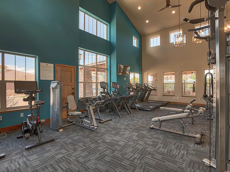 24/7 fitness center for your convenience
