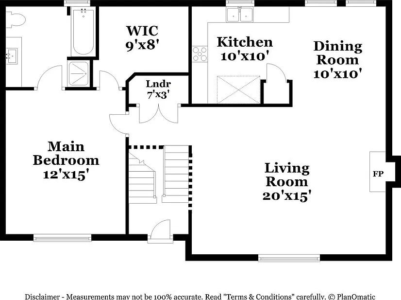 3 bed, 2.0 bath, 1460 sqft, $1,915 — Photo 2