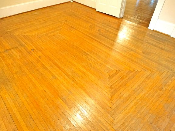 beautiful hardwood floors in 2nd bedroom or office