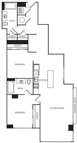 Floor plan E9