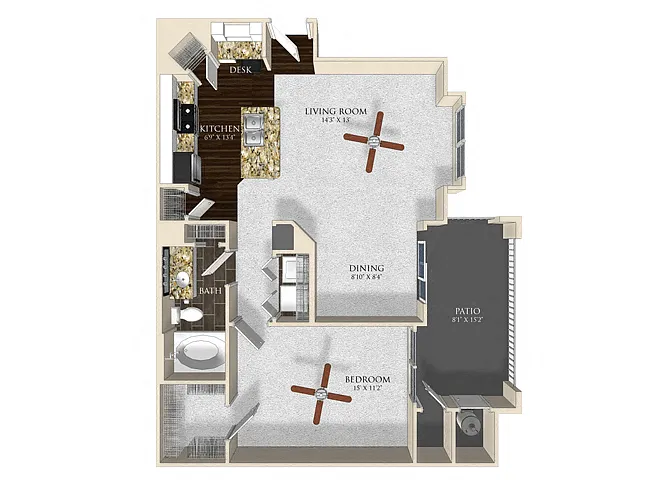 Floor plan A22