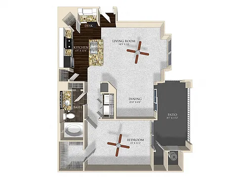 Floor plan A22