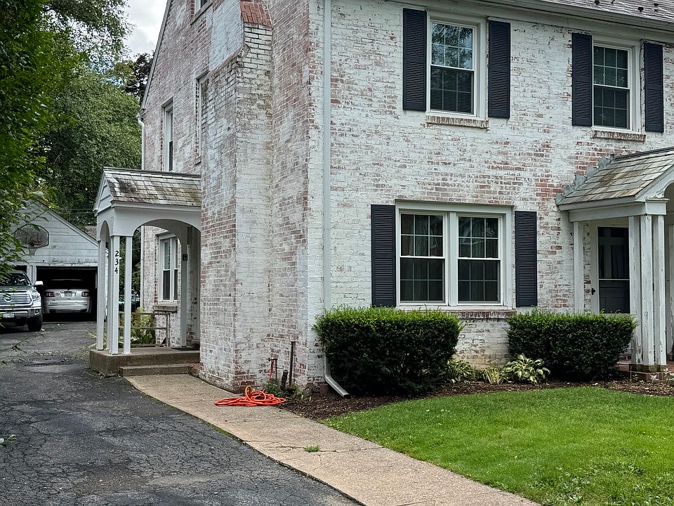 Private entrance located on side of building. Up to 3 off street parking spaces available.