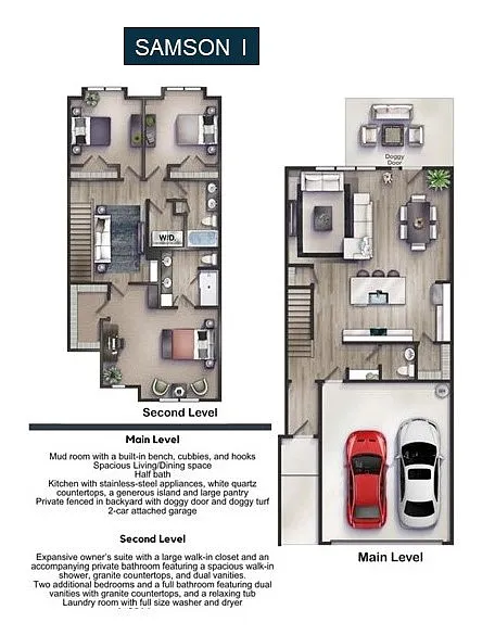 Floor plan Samson I