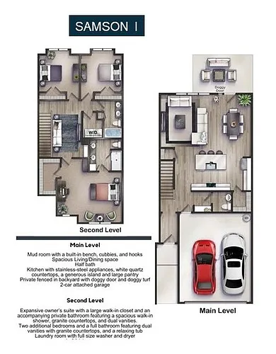 Floor plan Samson I