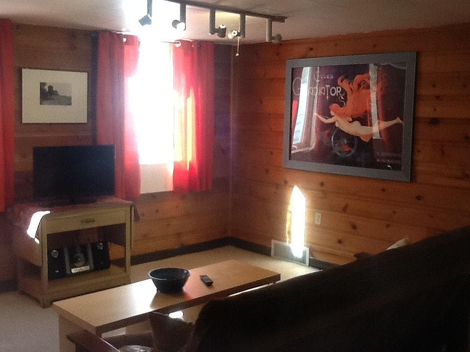 Living Room with Futon Bed