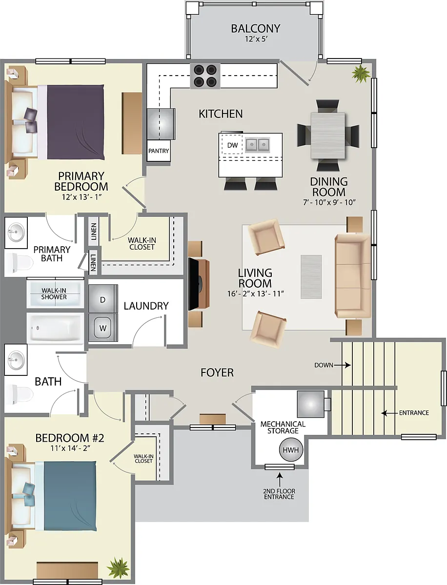 Floor plan B1M4