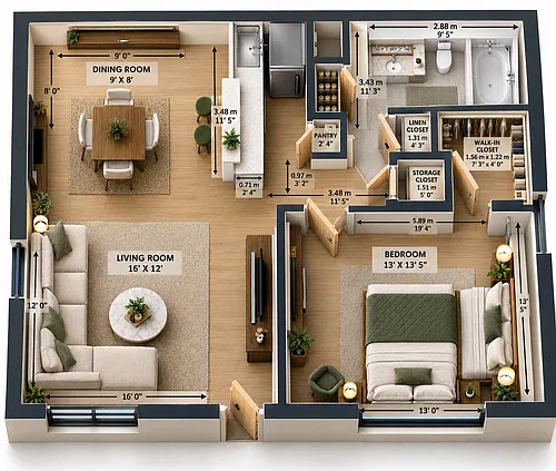 Floor plan Mesquite