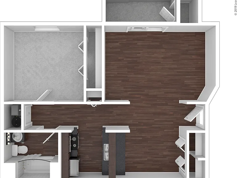 Beech: Beds - 1: Baths - 1: SqFt Range - 695 to 695