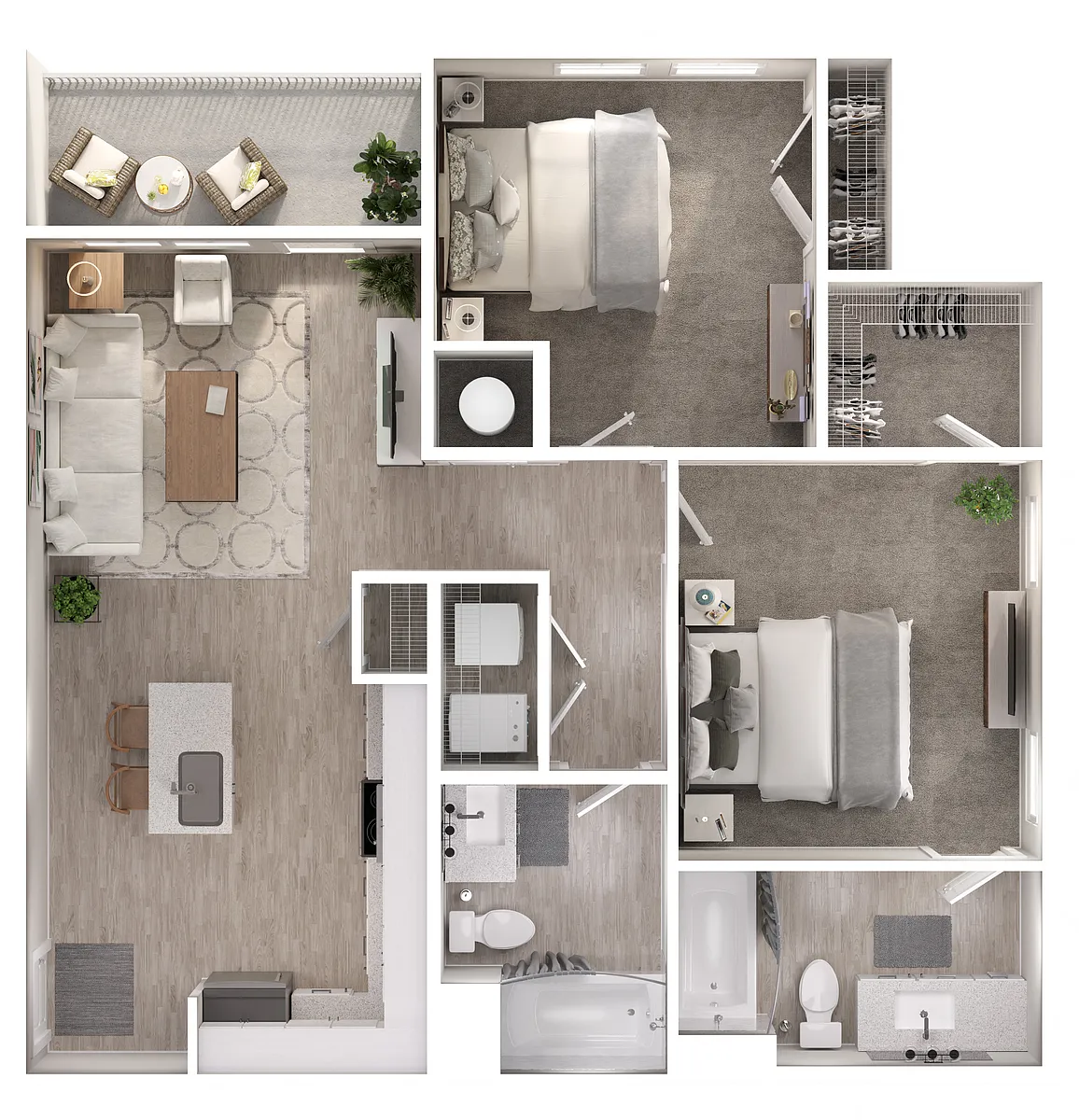 Floor plan B1a