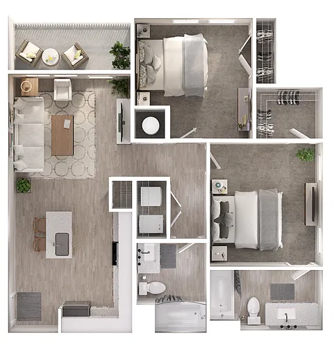Floor plan B1a